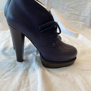 Bottega Veneta navy platforms
